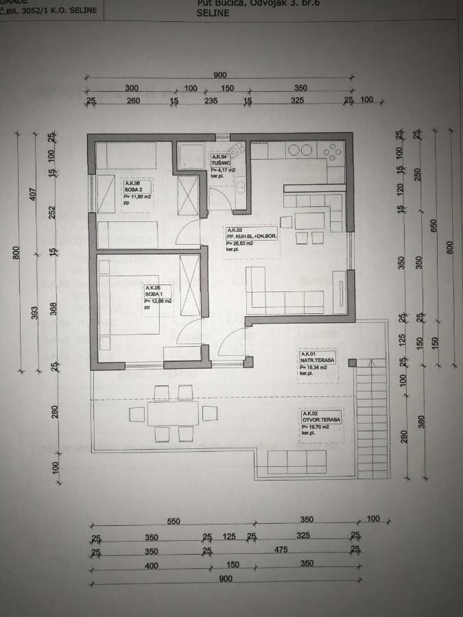 Apartment Mia Seline Exterior photo